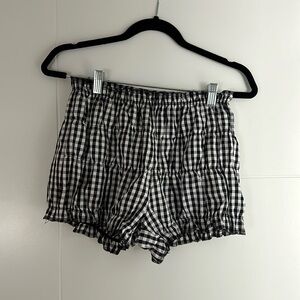 Gingham shorts